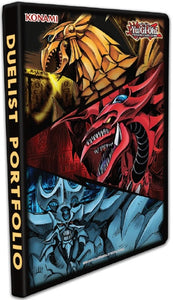 Yu-Gi-Oh! Slifer, Obelisk & Ra Egyptian God Cards 9-Pocket Duelist Portfolio