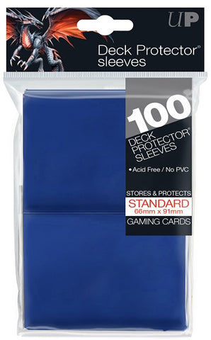 Ultra Pro Standard Deck Protector Sleeves Blue 100ct