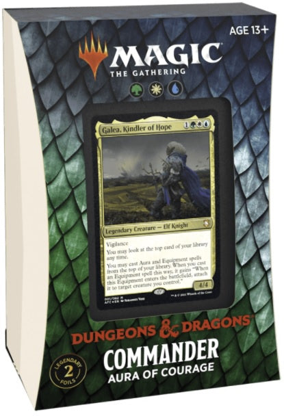 MTG: Dungeons & Dragons: Adventures in the Forgotten Realms Commander Deck - Aura of Courage