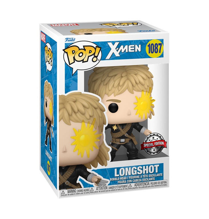 Funko POP! B: X-Men - Longshot #1087 Special Edition Bobble-Head Figure