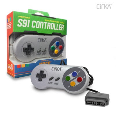 SNES CirKa "S91" Premium Controller (Super Famicom) - SNES
