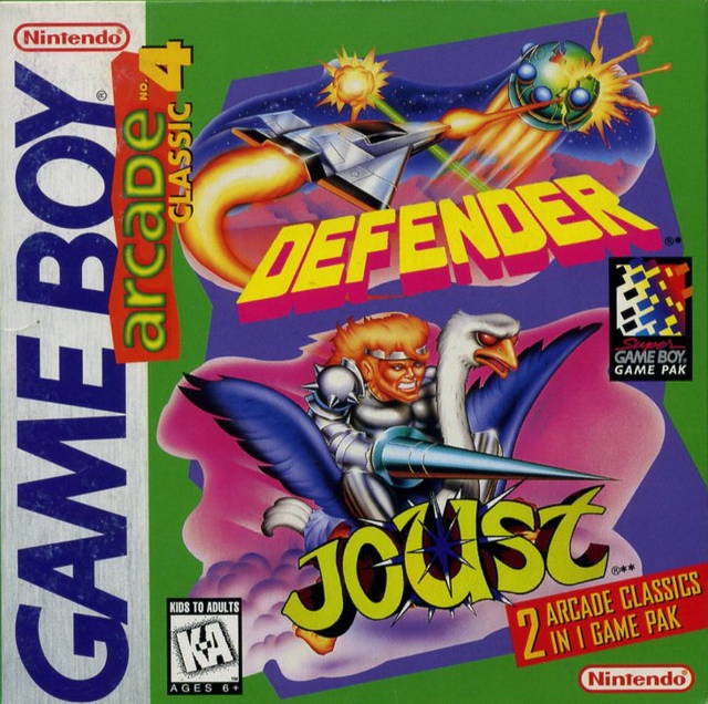Arcade Classic 4: Defender/Joust - GB (Pre-owned)