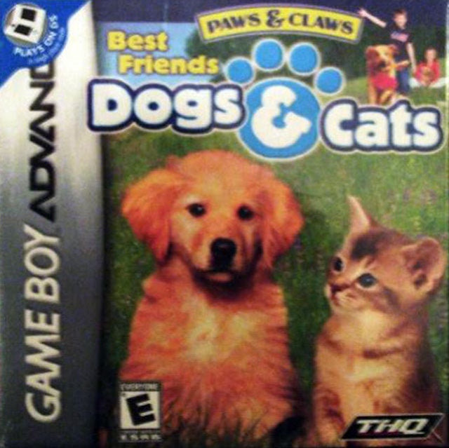 Paws & Claws: Dogs & Cats Best Friends - GBA (Pre-owned)