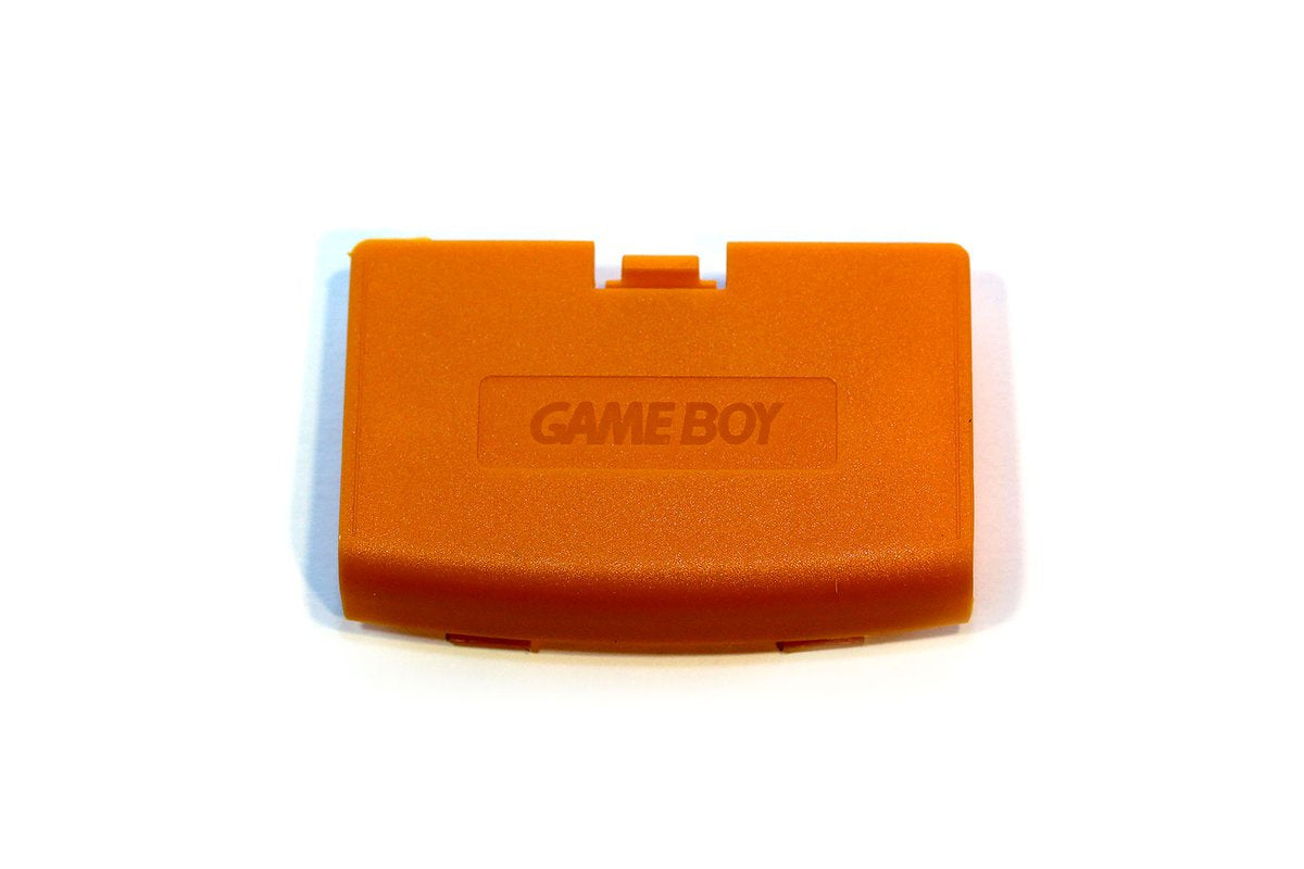 Repair Part Game Boy Advance Battery Cover (Orange with Game Boy Logo) - GBA