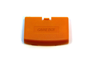 Repair Part Game Boy Advance Battery Cover (Orange with Game Boy Logo) - GBA