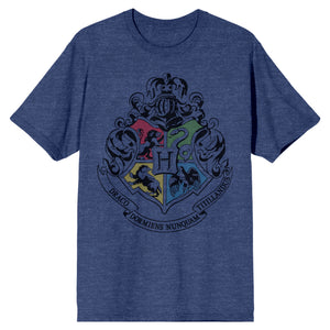 Harry Potter - Men's Navy Heather Tee T-Shirt