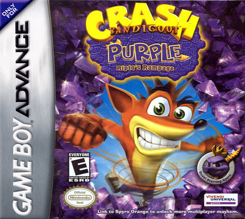 Crash Bandicoot Purple - GBA (Pre-owned)