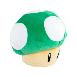 Super Mario Club Mocchi-Mocchi 15" Mega Plush - 1-Up Mushroom (Large) [Tomy]