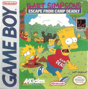 Bart Simpson's Escape from Camp Deadly - GB (Pre-owned)