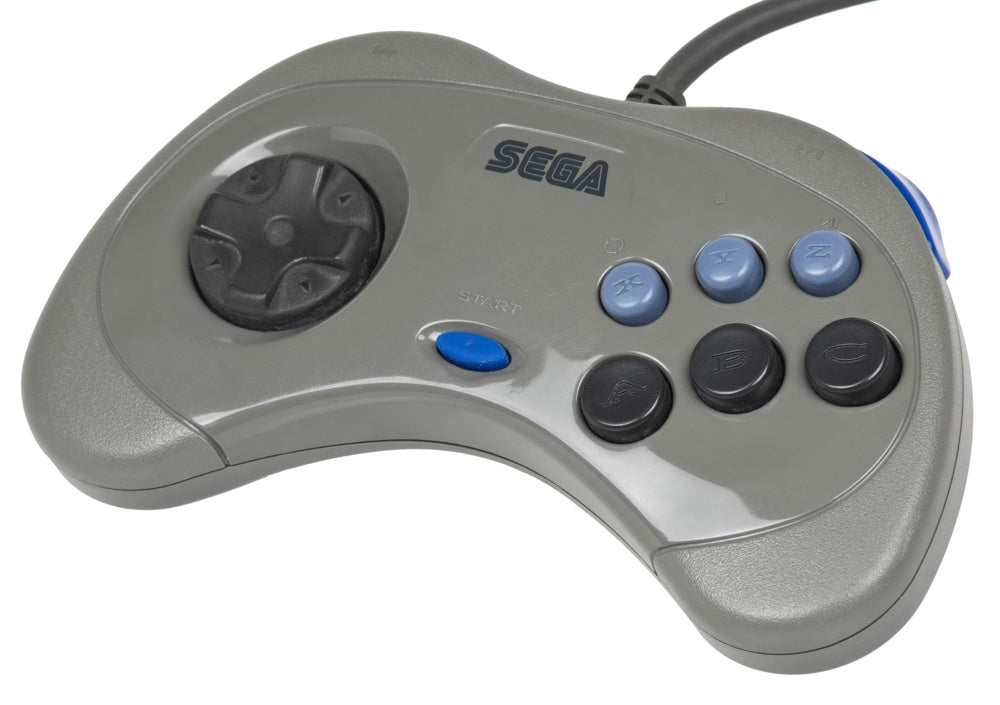 Sega Saturn Controller Gray (Japanese Import)