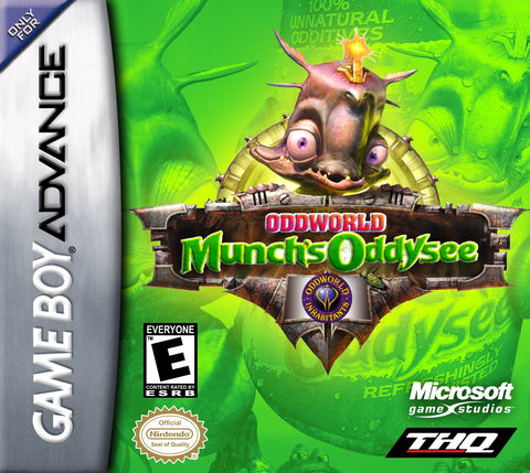 Oddworld Munch's Oddysee - GBA (Pre-owned)