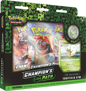 Pokemon: Champion's Path Pin Collection #1 - Turffield Gym Pin Collection