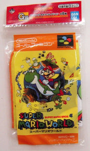 Ichiban Kuji Super Mario Bros. Always Mario! Collection Package Small Mini Towel Collection BANDAI - Super Mario World (Prize G)