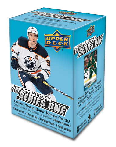2022-23 Upper Deck Hockey Series 1 Blaster Box (7 Packs Per Box)