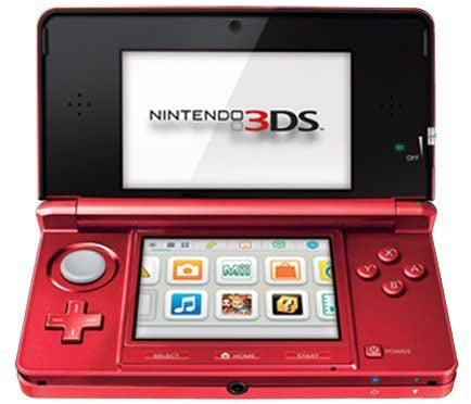 Nintendo 3DS Flame Red System Console