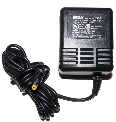 Genesis AC Adapter Power Cable Model 2 MK-2103 Official Sega Brick