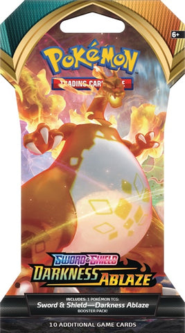 Pokemon Darkness Ablaze Sleeved Booster Pack