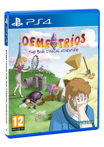 Demetrios the Big Cynical Adventure (PAL Import - Cover in French - Plays in English) - PS4