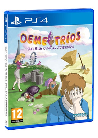 Demetrios the Big Cynical Adventure (PAL Import - Cover in French - Plays in English) - PS4