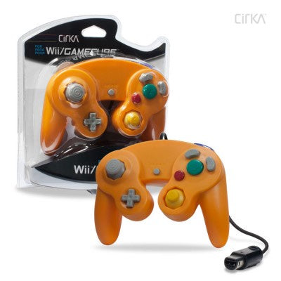 Wii/Gamecube Cirka Controller Orange