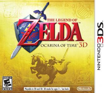 Legend of Zelda: Ocarina of Time 3DS (First Print) - 3DS (Pre-owned)