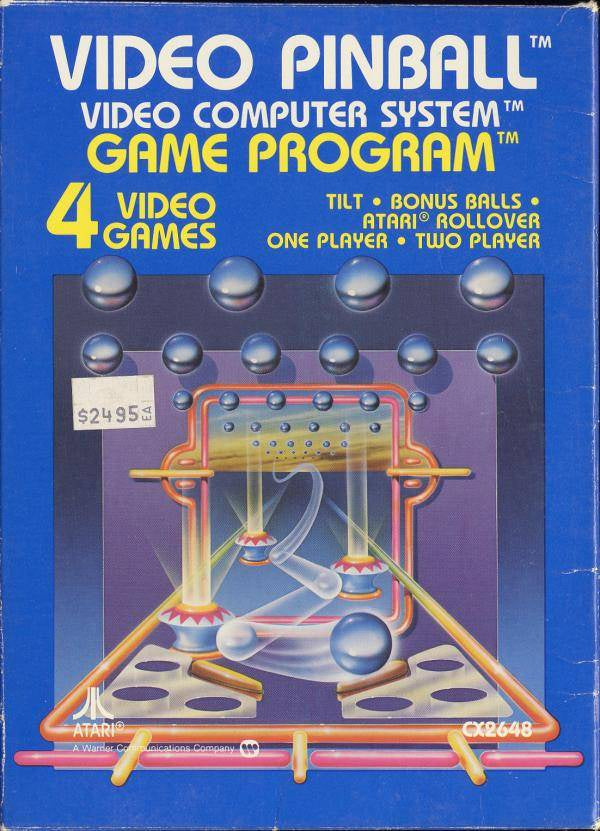 Video Pinball - Atari 2600 (Pre-owned)