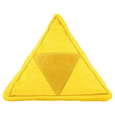 LEGEND ZELDA TRI-FORCE 13.5" PLUSH CUSHION [LITTLE BUDDY]