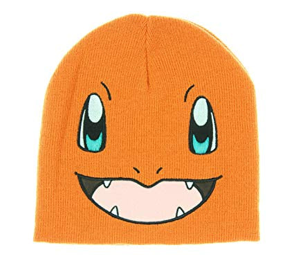 POKEMON - CHARMANDER - Big Face Short Knit Beanie