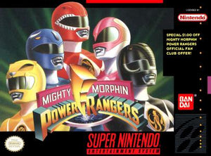 Mighty Morphin Power Rangers - SNES (Pre-owned)