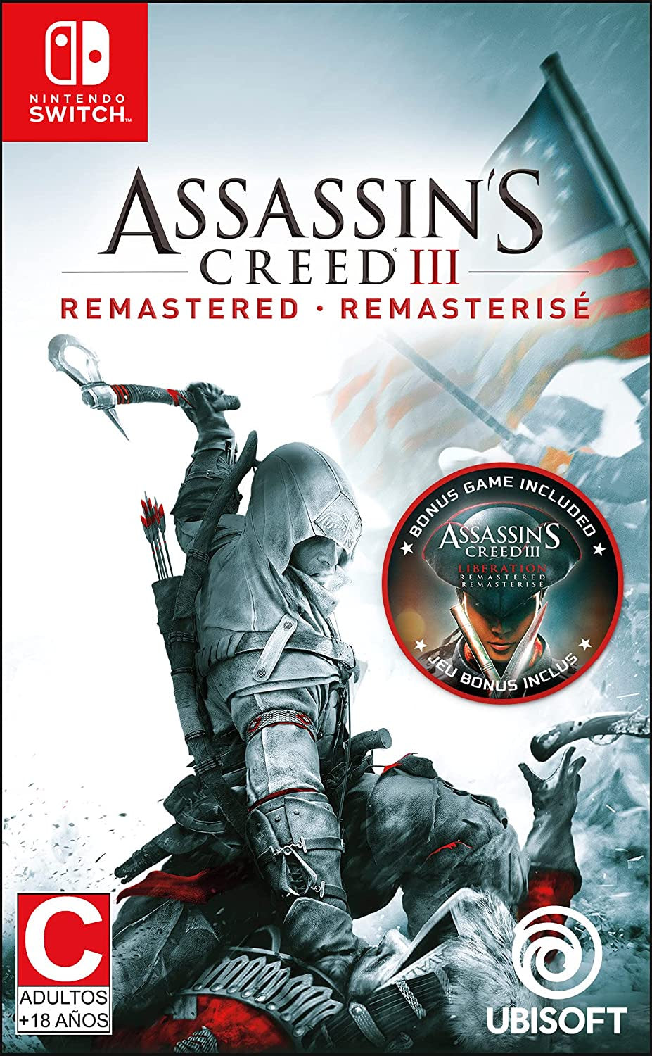 Assassin's Creed III Remastered - Switch (Pre-owned)