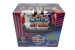 2018-19 Topps Match Attax Soccer UEFA Champions League Booster Hobby Box