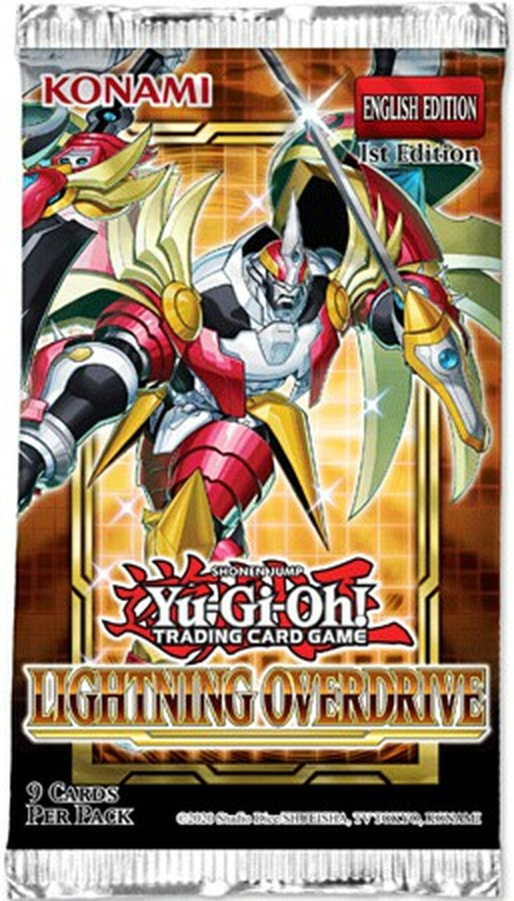 Yu-Gi-Oh! Lightning Overdrive Booster Pack 1st Edition
