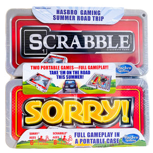 Scrabble & Sorry! - Road Trip Series 2 Pack