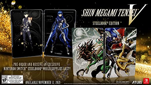 Shin Megami Tensei V Steelbook Launch Edition - Switch