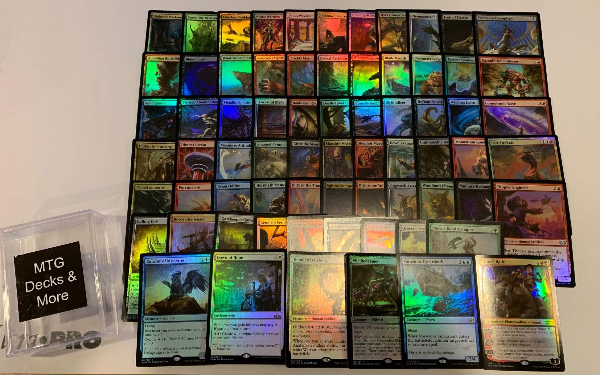 $1 Magic the Gathering MTG Common/Uncommon Holo Foil Cards (1x Randomly Picked/May Not Be Pictured)