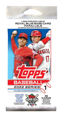 2022 Baseball Series 1 Cello Fat Value Pack - English Edition