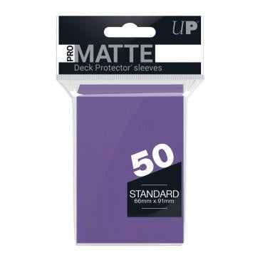 Ultra Pro Standard Pro Matte Deck Protector Card Sleeves 50ct - Purple