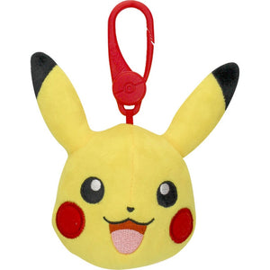 Pokémon Clip-On Plush - Pikachu Head
