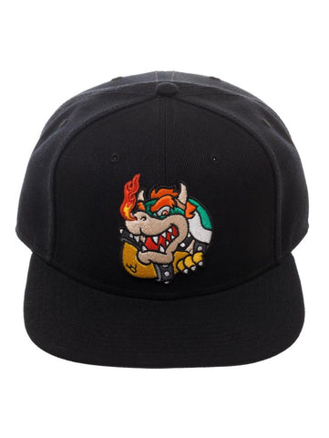 Super Mario - Bowser Core Black Snapback