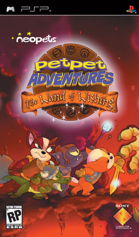 Neopets Petpet Adventures: The Wand of Wishing - PSP (Pre-owned)