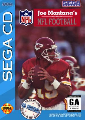 Joe Montana NFL Football - Sega CD (Pre-owned)