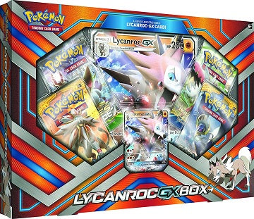 Pokemon Lycanroc GX Box (Box Wear)