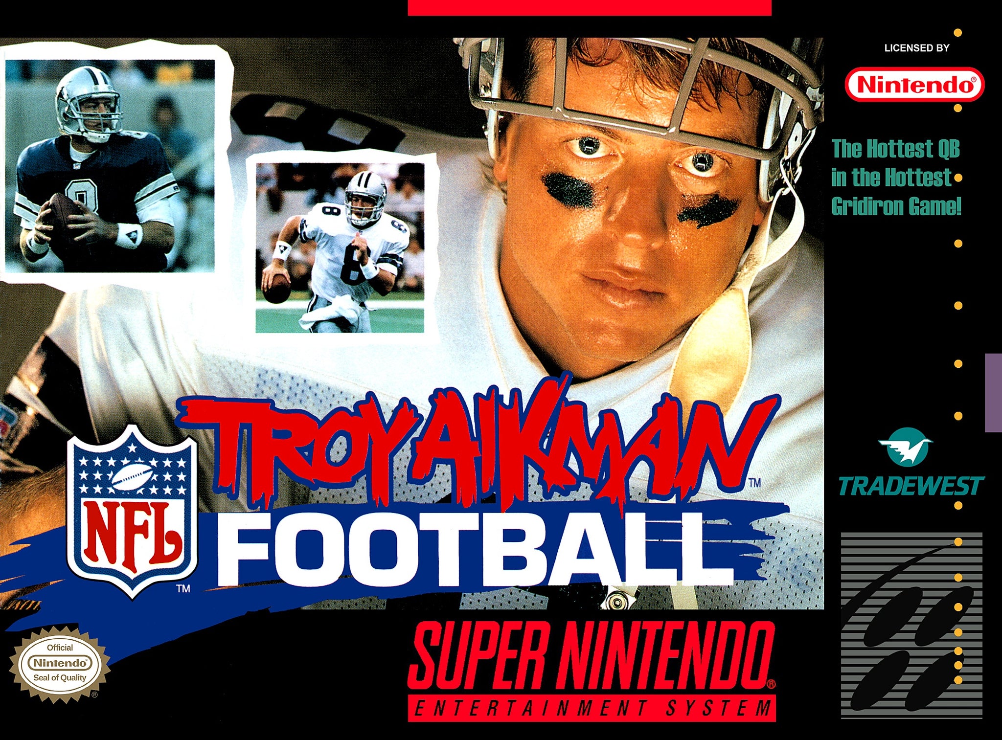 Troy Aikman NFL Football - SNES (Pre-owned)