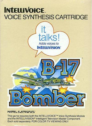 B-17 Bomber - Intellivision (Pre-owned)
