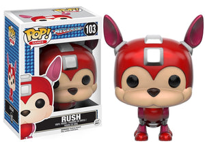 Funko POP! Games: Mega Man - Rush #103 Vinyl Figure (Box Wear)