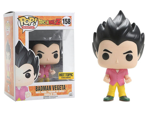 Funko POP! Animation: Dragon Ball Z - Badman Vegeta #158 Exclusive Vinyl Figure (Pre-owned)