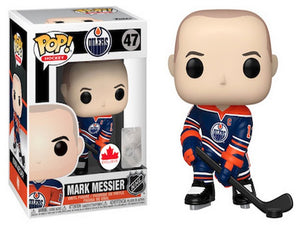 Funko POP! Hockey: Edmonton Oilers Blue Jersey - Mark Messier #47 Canadian Exclusive Vinyl Figure