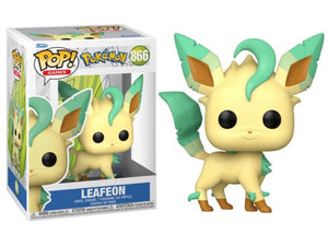 Funko POP! Games: Pokemon - Leafeon #866 Vinyl Figure (Box Wear)