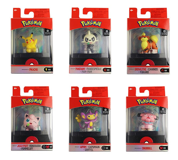 Pokémon Select Collection 2" Figure with Case