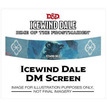 Dungeons & Dragons 5th Edition - Dungeon Master's Screen - Icewind Dale: Rime of the Frostmaiden